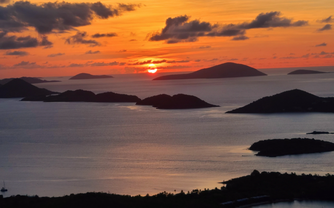 Best place to watch St. John Sunsets